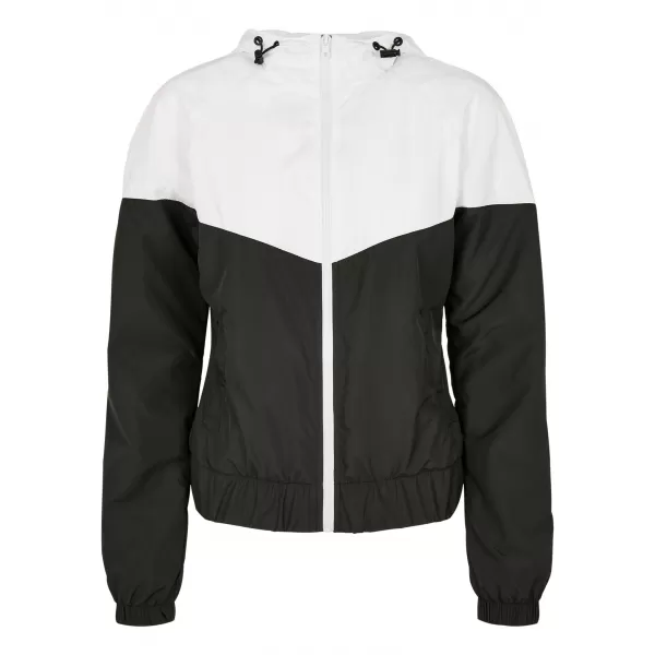 Geacă pentru doamne URBAN CLASSICS TB3638 ALB/NEGRU 