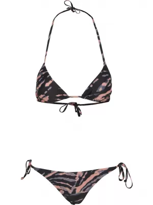 Costum de baie URBAN CLASSICS TB3460 VINTAGE BLUE/PAPAYA