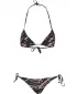 Costum de baie URBAN CLASSICS TB3460 VINTAGE BLUE/PAPAYA