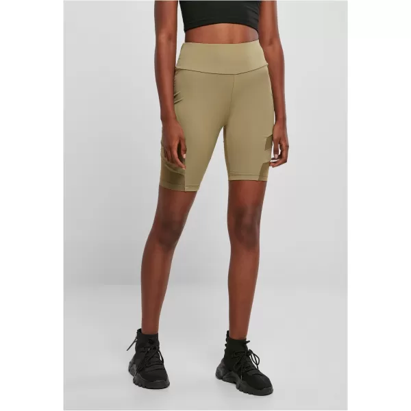  Pantaloni scurți pentru doamne URBAN CLASSICS TB4354 KAKI 