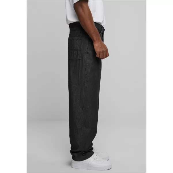  Blugi URBAN CLASSICS TB4461 ACIDUL NEGRU SPĂLAT 