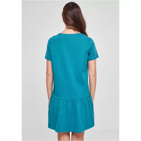 Rochie URBAN CLASSICS TB4104 APĂ VERDE 