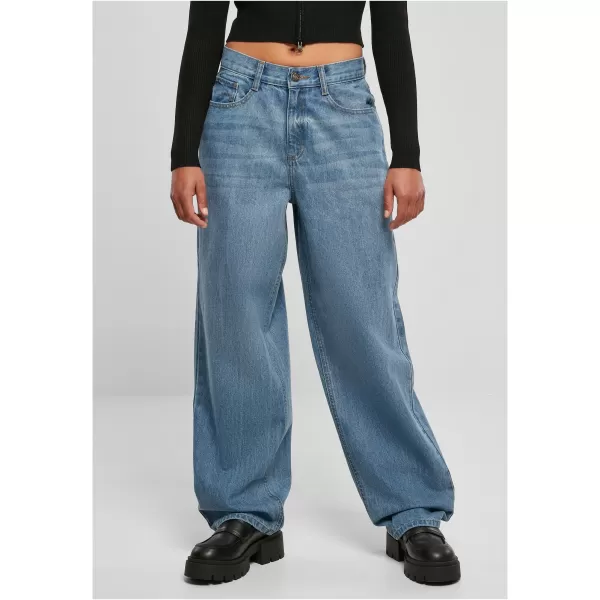  Pantalonii pentru doamne URBAN CLASSICS TB4524 PIATRA MIJLOCIE SPĂLATĂ 