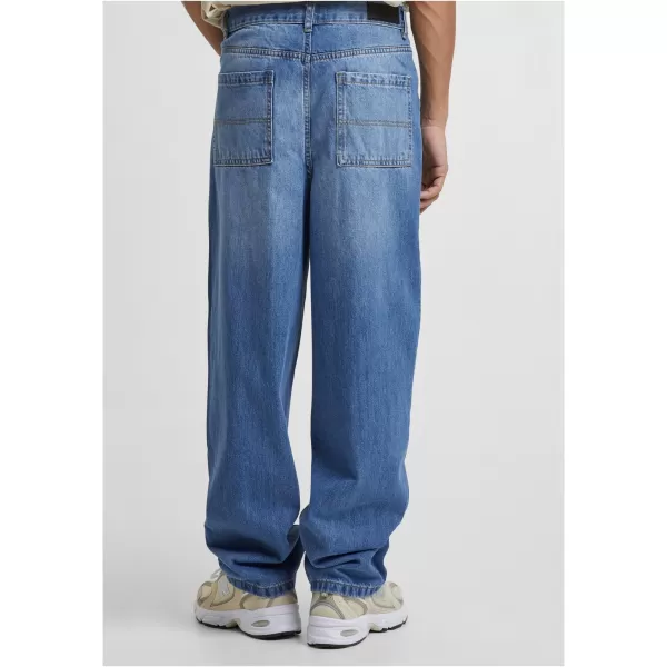  Blugi URBAN CLASSICS TB4461 MID DEEP BLUE 