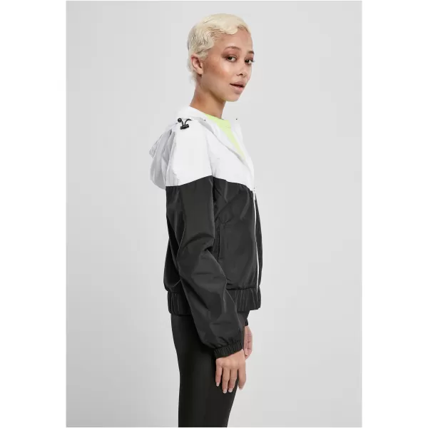  Geacă pentru doamne URBAN CLASSICS TB3638 ALB/NEGRU 