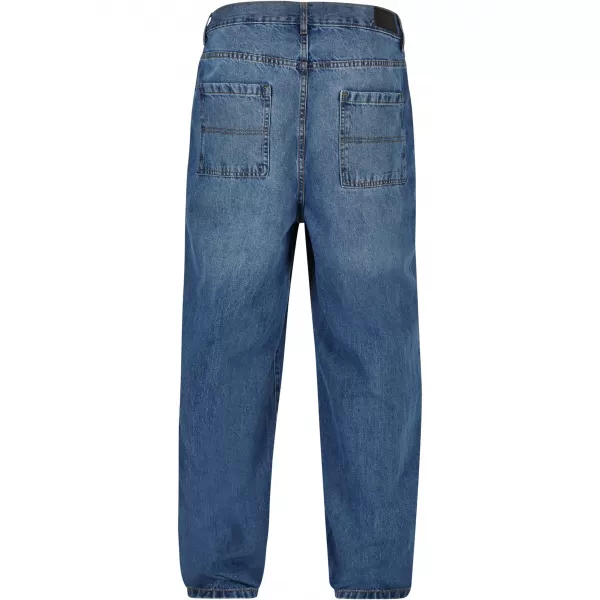  Blugi URBAN CLASSICS TB4461 MID DEEP BLUE 