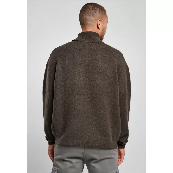  Pulover pentru bărbați URBAN CLASSICS TB4496 PASĂRE NEAGRĂ 