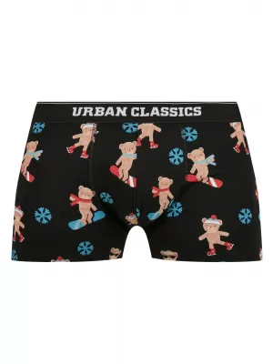 Boxer URBAN CLASSICS TB4503 TEDDY AOP/JASPER/NAVY
