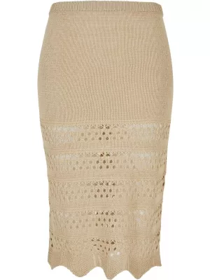Fusta doamnelor URBAN CLASSICS TB5496 IARBĂ MOALE DE MARE