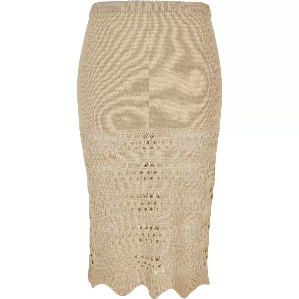  Fusta doamnelor URBAN CLASSICS TB5496 IARBĂ MOALE DE MARE 