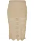 Fusta doamnelor URBAN CLASSICS TB5496 IARBĂ MOALE DE MARE
