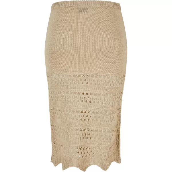  Fusta doamnelor URBAN CLASSICS TB5496 IARBĂ MOALE DE MARE 