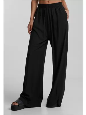 Pantalonii pentru doamne URBAN CLASSICS TB5996 NEGRU