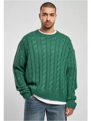 Pulover pentru bărbați URBAN CLASSICS TB5512 VERDE