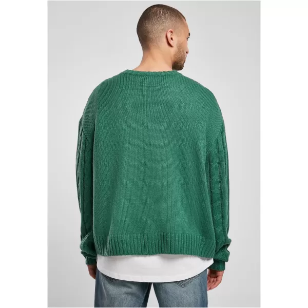  Pulover pentru bărbați URBAN CLASSICS TB5512 VERDE 