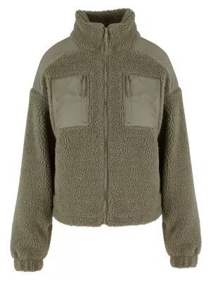 Geacă pentru doamne URBAN CLASSICS TB6068 VERDE PAL