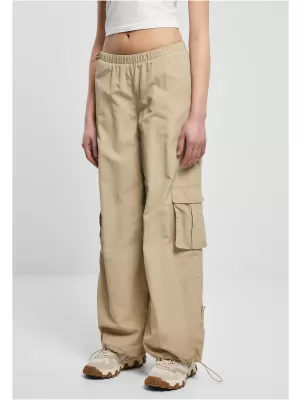 Pantalonii pentru doamne URBAN CLASSICS TB6044 BETON