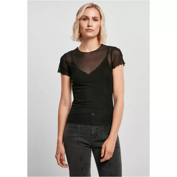  Cămaşă URBAN CLASSICS TB4770 NEGRU 