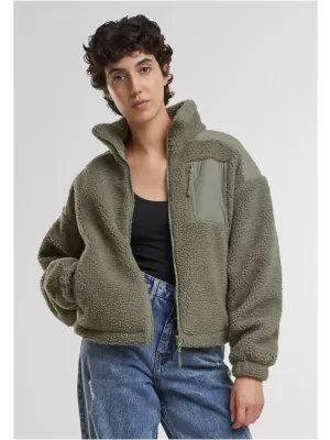 Geacă pentru doamne URBAN CLASSICS TB6068 VERDE PAL