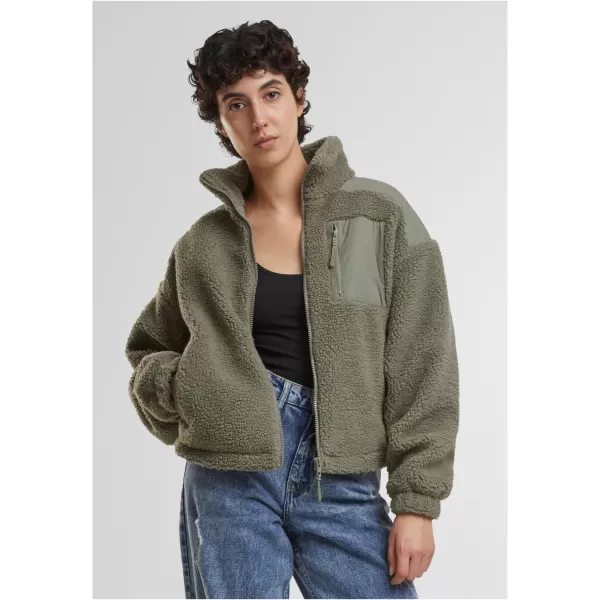  Geacă pentru doamne URBAN CLASSICS TB6068 VERDE PAL 