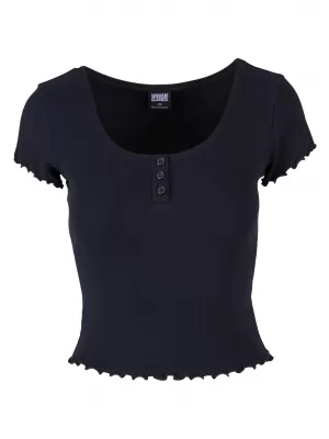 Cămaşă URBAN CLASSICS TB6054 NEGRU