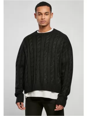 Pulover pentru bărbați URBAN CLASSICS TB5512 NEGRU