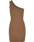 Rochie URBAN CLASSICS TB5972 KAKI ÎNTUNECAT