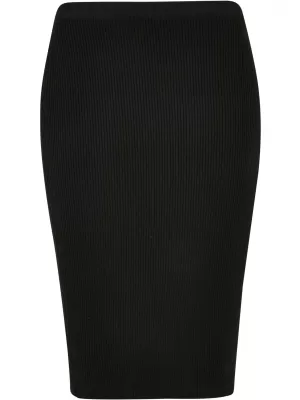 Fusta doamnelor URBAN CLASSICS TB5058 NEGRU