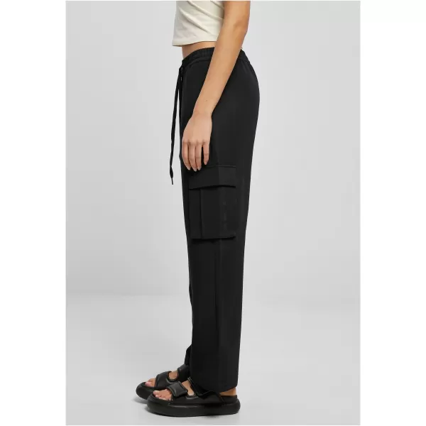  Pantalonii pentru doamne URBAN CLASSICS TB6041 NEGRU 