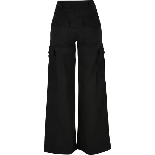  Pantalonii pentru doamne URBAN CLASSICS TB6040 NEGRU 