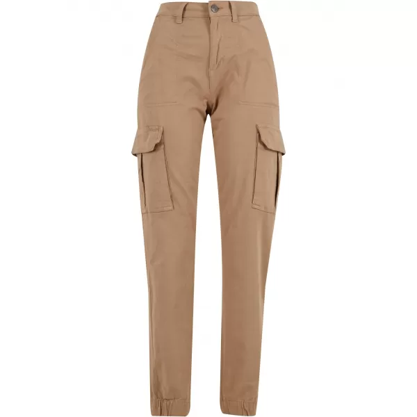  Pantalonii pentru doamne URBAN CLASSICS TB5454 UNIUNE BEIGE 