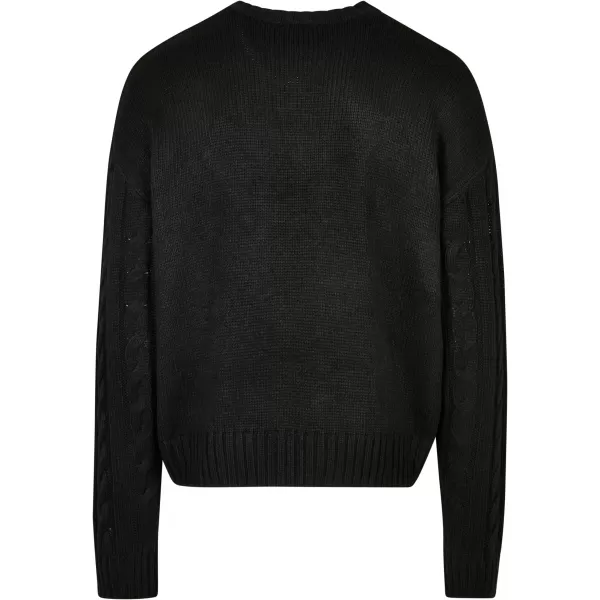  Pulover pentru bărbați URBAN CLASSICS TB5512 NEGRU 