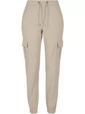 Pantalonii pentru doamne URBAN CLASSICS TB4735 IARBĂ MOALE DE MARE