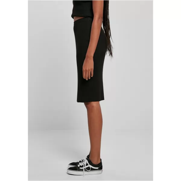  Fusta doamnelor URBAN CLASSICS TB5058 NEGRU 