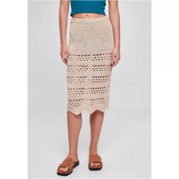  Fusta doamnelor URBAN CLASSICS TB5496 IARBĂ MOALE DE MARE 