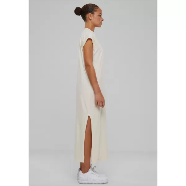  Rochie URBAN CLASSICS TB6027 ALB/NISIP 