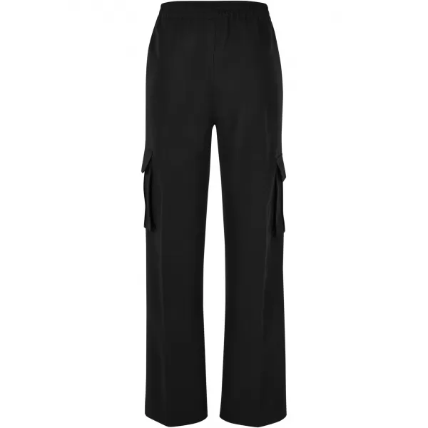  Pantalonii pentru doamne URBAN CLASSICS TB6041 NEGRU 