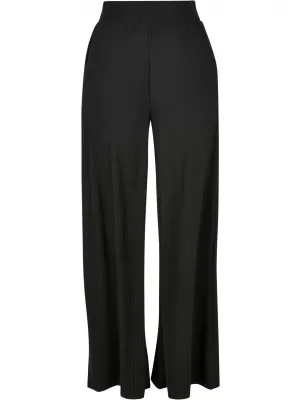 Pantalonii pentru doamne URBAN CLASSICS TB5029 NEGRU
