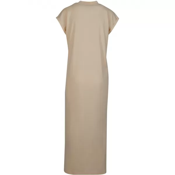  Rochie URBAN CLASSICS TB6027 ALB/NISIP 