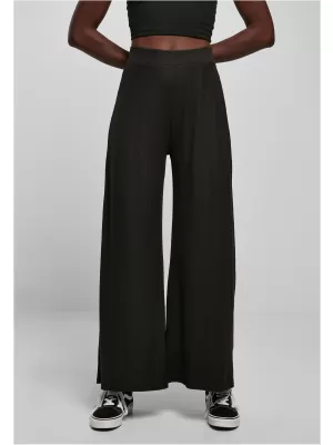 Pantalonii pentru doamne URBAN CLASSICS TB5029 NEGRU