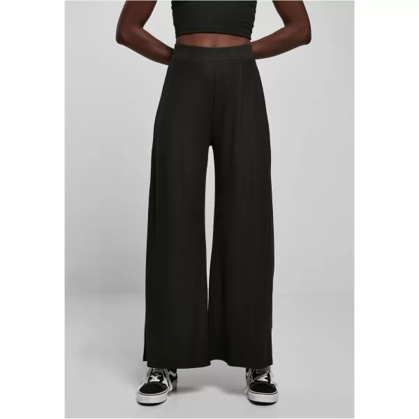  Pantalonii pentru doamne URBAN CLASSICS TB5029 NEGRU 