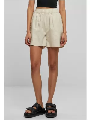 Pantaloni scurți pentru doamne URBAN CLASSICS TB5993 IARBĂ MOALE DE MARE