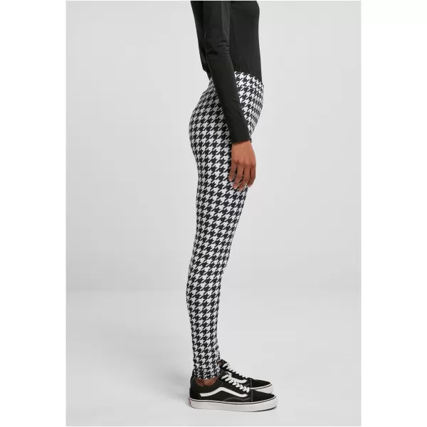  Jambiere URBAN CLASSICS TB4771 BLACK HOUNDSTOOTH 