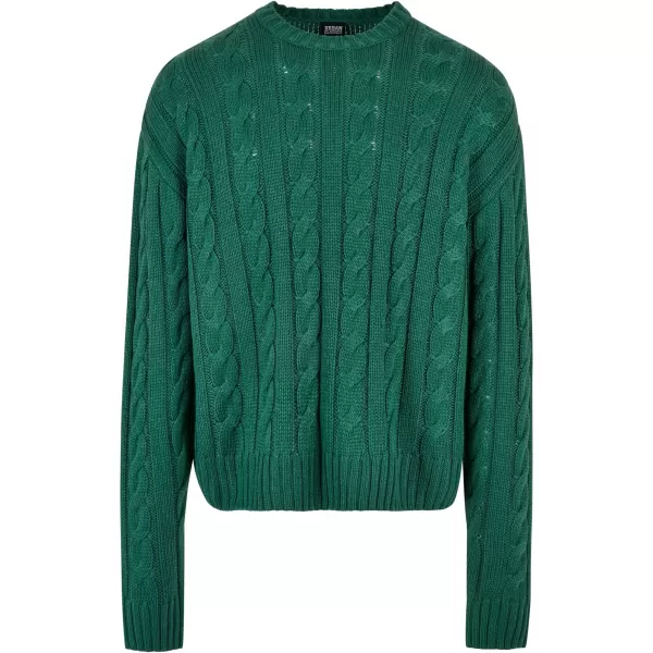  Pulover pentru bărbați URBAN CLASSICS TB5512 VERDE 