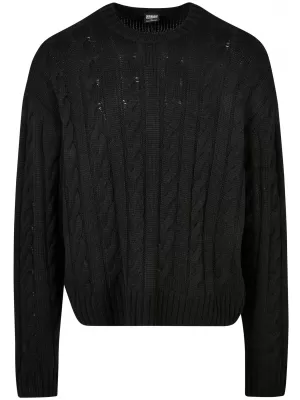 Pulover pentru bărbați URBAN CLASSICS TB5512 NEGRU