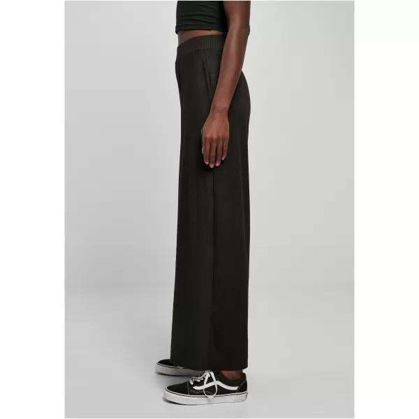  Pantalonii pentru doamne URBAN CLASSICS TB5029 NEGRU 