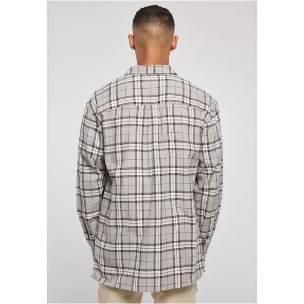  Cămaşă URBAN CLASSICS TB5516 GRI/NEGRU 