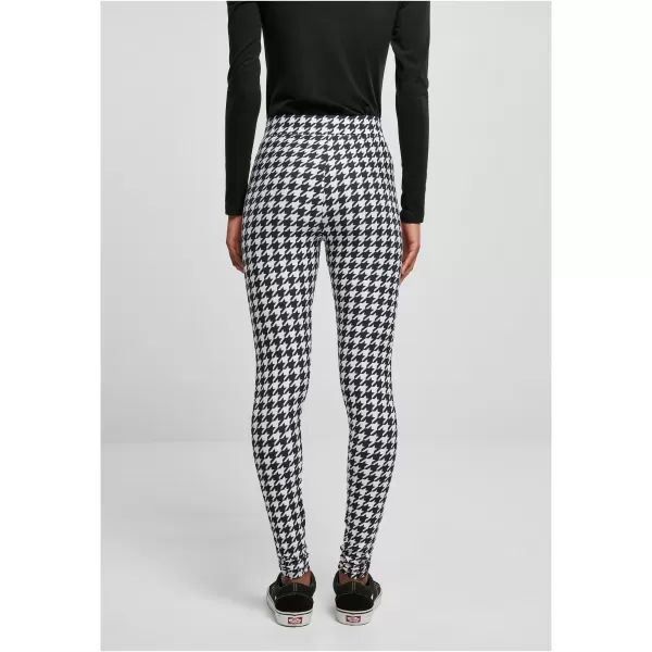  Jambiere URBAN CLASSICS TB4771 BLACK HOUNDSTOOTH 