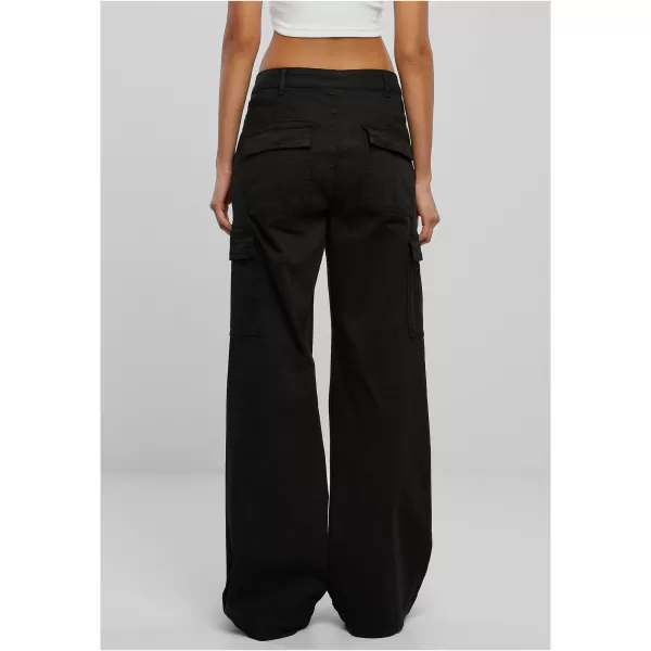  Pantalonii pentru doamne URBAN CLASSICS TB6040 NEGRU 