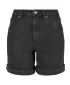 Pantaloni scurți pentru doamne URBAN CLASSICS TB4796 NEGRU SPĂLAT